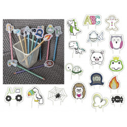 Stickdserie - ITH Stifteaufsätze Mix 3